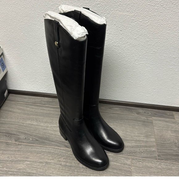 I.N.C. International Concepts Fawne Leather Knee High Boots - Picture 4 of 7